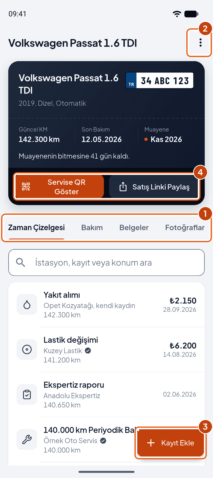 Araç ekranı