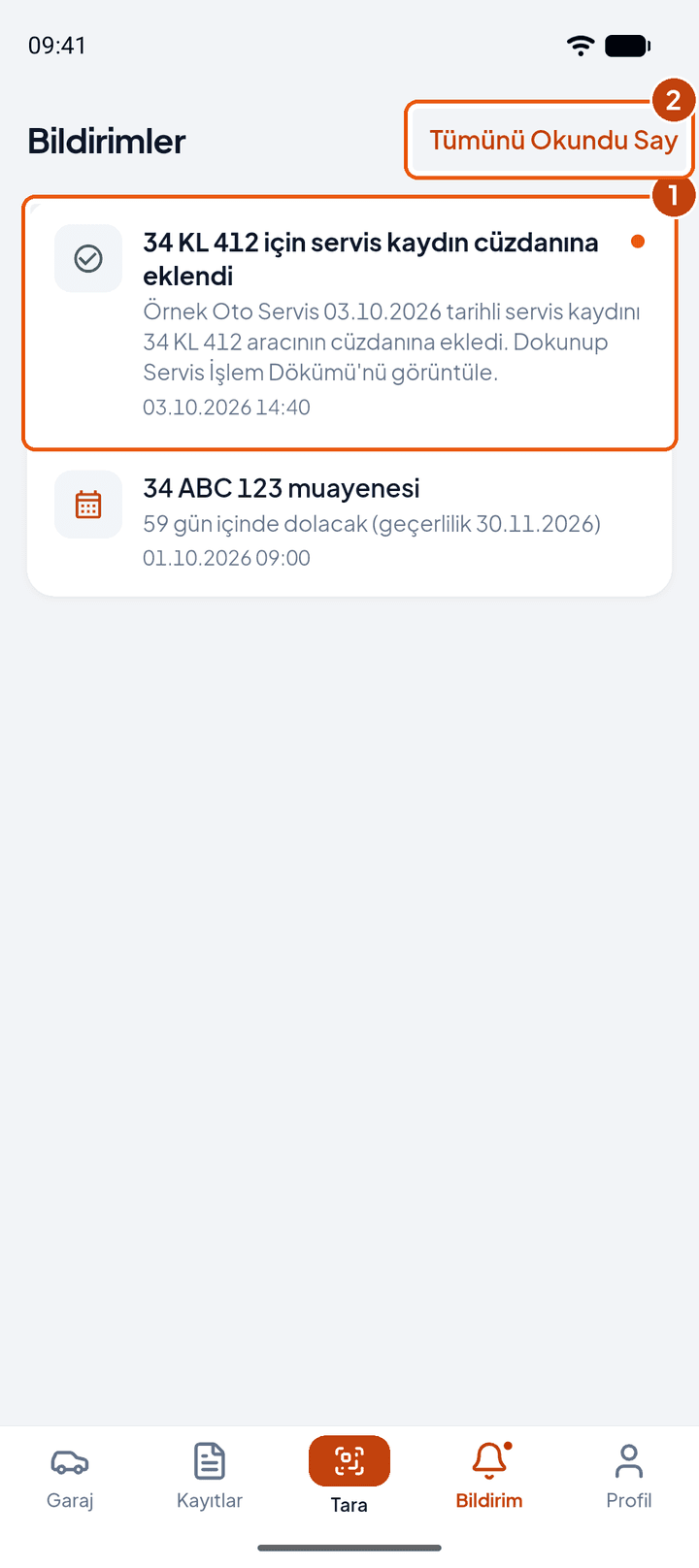 Bildirimler