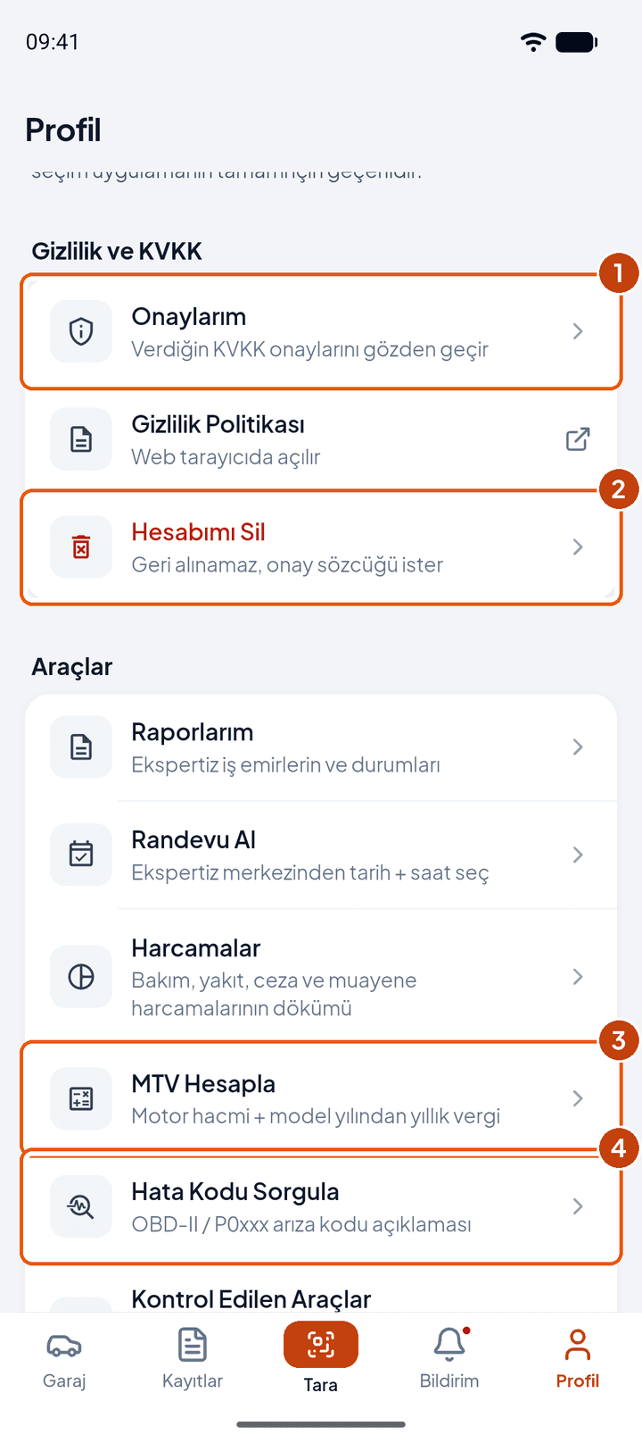 Gizlilik ve araçlar